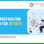 JEE Preparation Plan for 30 Days